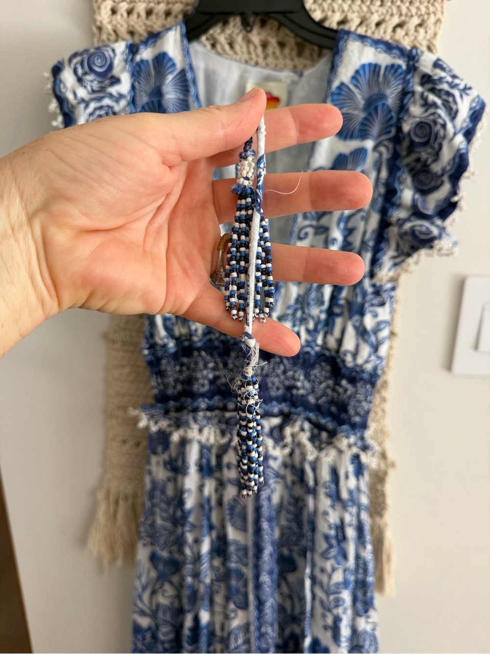 Farm Rio Shell Garden Maxi Dress - Picture 6 of 9